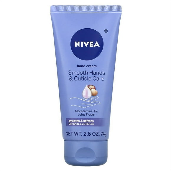 Nivea, Crème pour les Mains, Huile de Macadamia & Fleur de Lotus, 2.6 oz (74 g) Lot de 3