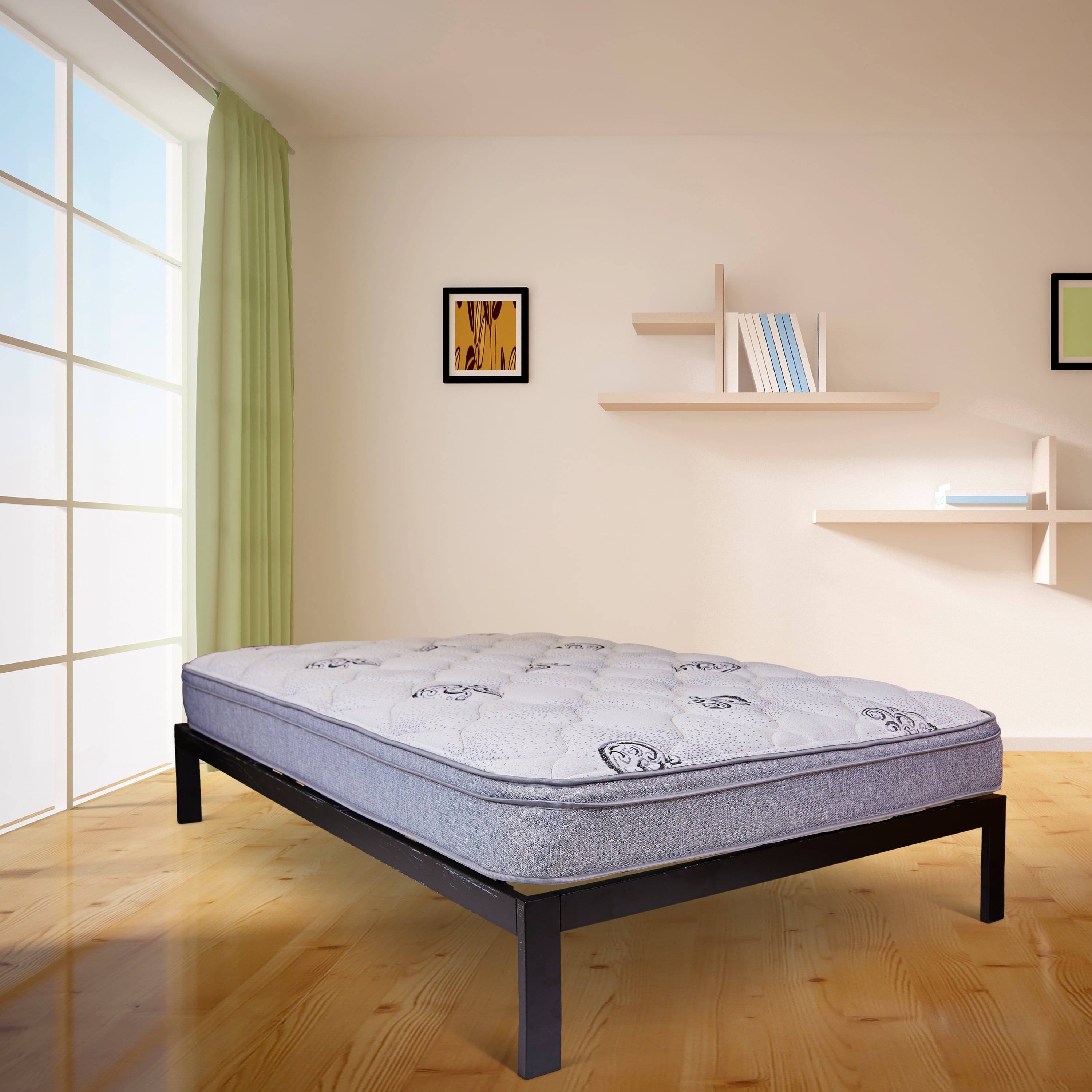 Twin, Details about   Mattress 6 Inch Polyester Filled Bunk Bed Mattress with Jacquard Cover 