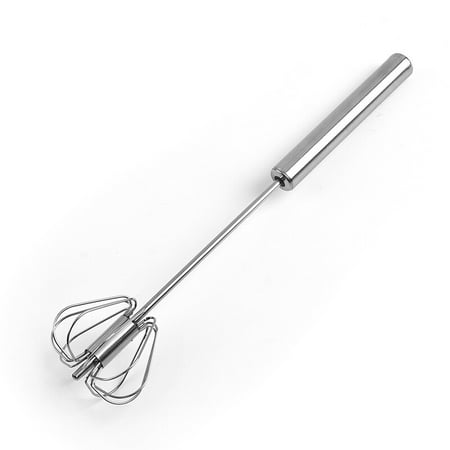 

304 Stainless Steel Semi Automatic Egg Beater Egg Whisk Manual Hand Mixer Self Turning Egg Stirrer Kitchen Accessories Egg Tools