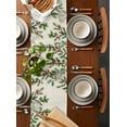 thumbnail image 5 of Table Runners 60 Inches Long Dress Scarves, Christmas Farmhouse Kitchen/Dining Table Runner, Small Coffee Tablerunners, Xmas Botanical Pine Needle Berry Rustic 13x60 Inch, 5 of 7