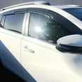 thumbnail image 3 of Ikon Motorsports Compatible with 13-18 Toyota RAV4 MU Style Acrylic Window Vent Visor Deflector Rain Guard 4Pc Set Outside Mount  2013 2014 2015 2016 2017 2018, 3 of 8