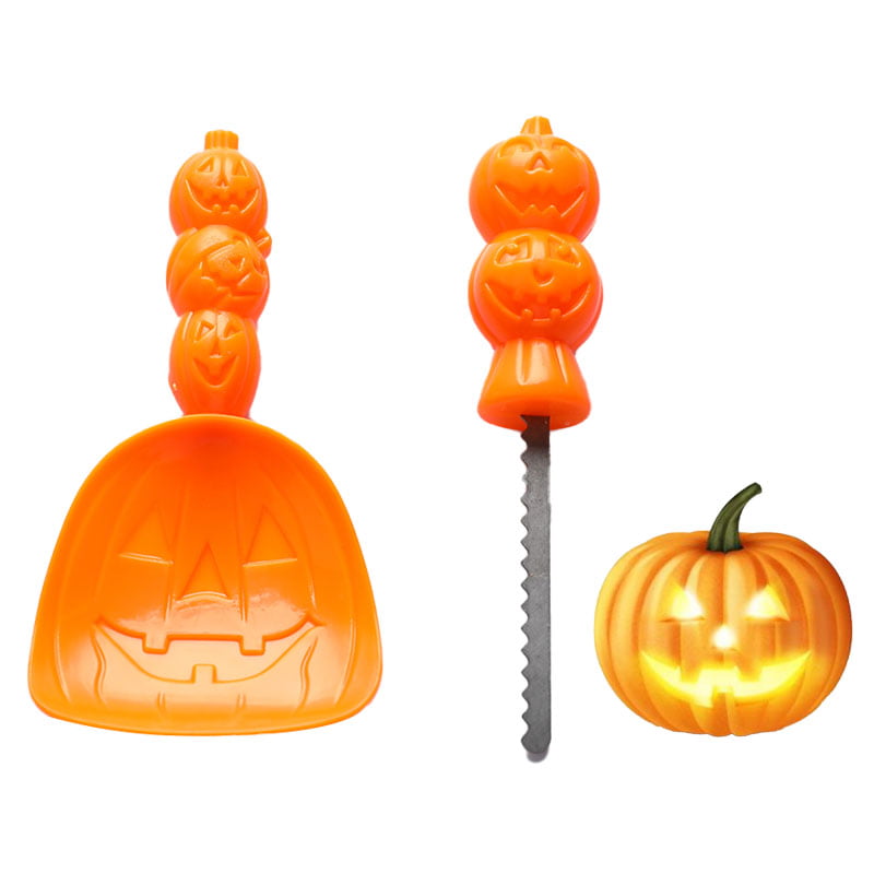 Pumpkin Carving Tool Anti-Slip Engraving Knife Stainless Steel Fruit Carving Knife for Home Restaurant Fruit Party DAASK Fruit Carving Knife 