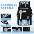 thumbnail image 5 of Gynky School Backpack for Girlish Backpacks for Elementary Student Teen  School Bag Bookbag with USB Charge Port, 5 of 8