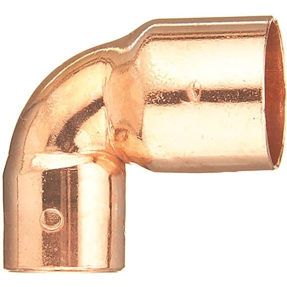EPC 31290 Reducing Pipe Elbow, 3/4 x 1/2 in, Sweat, 90 deg Angle, Copper