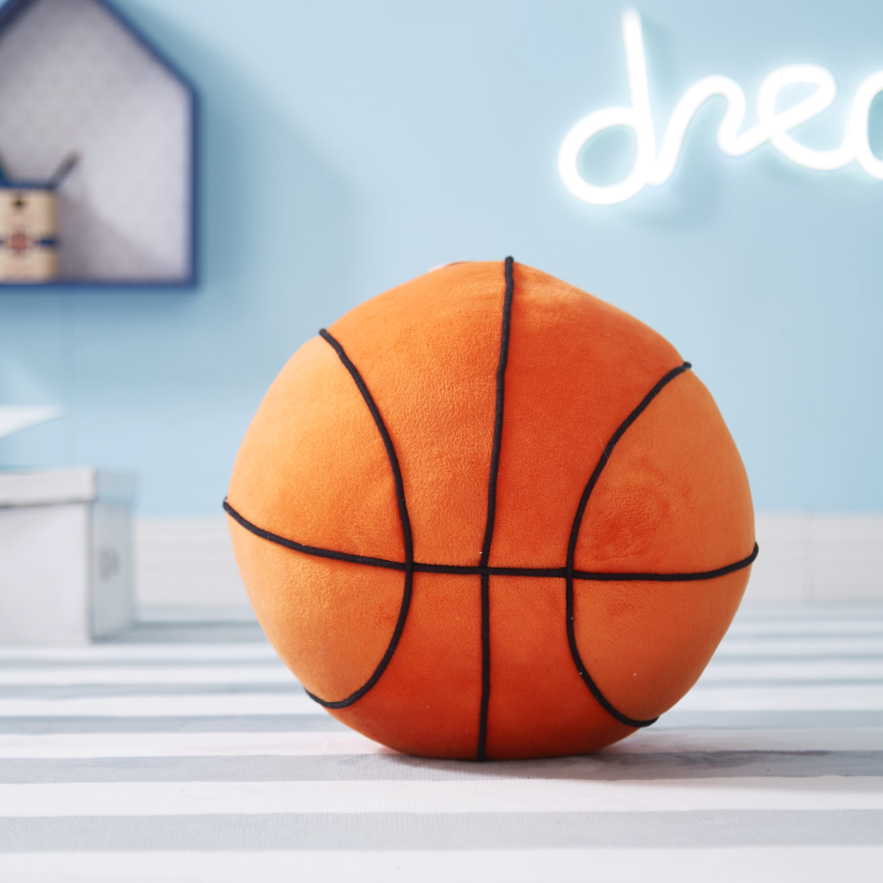 basketball shaped pillow