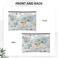 thumbnail image 3 of Haiem The World Map with Cartoon Animals Music Lover Merch Makeup Bag, Cosmetic Bag,Singer Fans Cosmetic Bag, Portable Stationary Storage Organizer, Travel Makeup Bag, 3 of 8