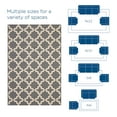 thumbnail image 3 of Modway Cerelia Moroccan Trellis 4x6 Indoor and Outdoor Area Rug in Gray and Beige, 3 of 9
