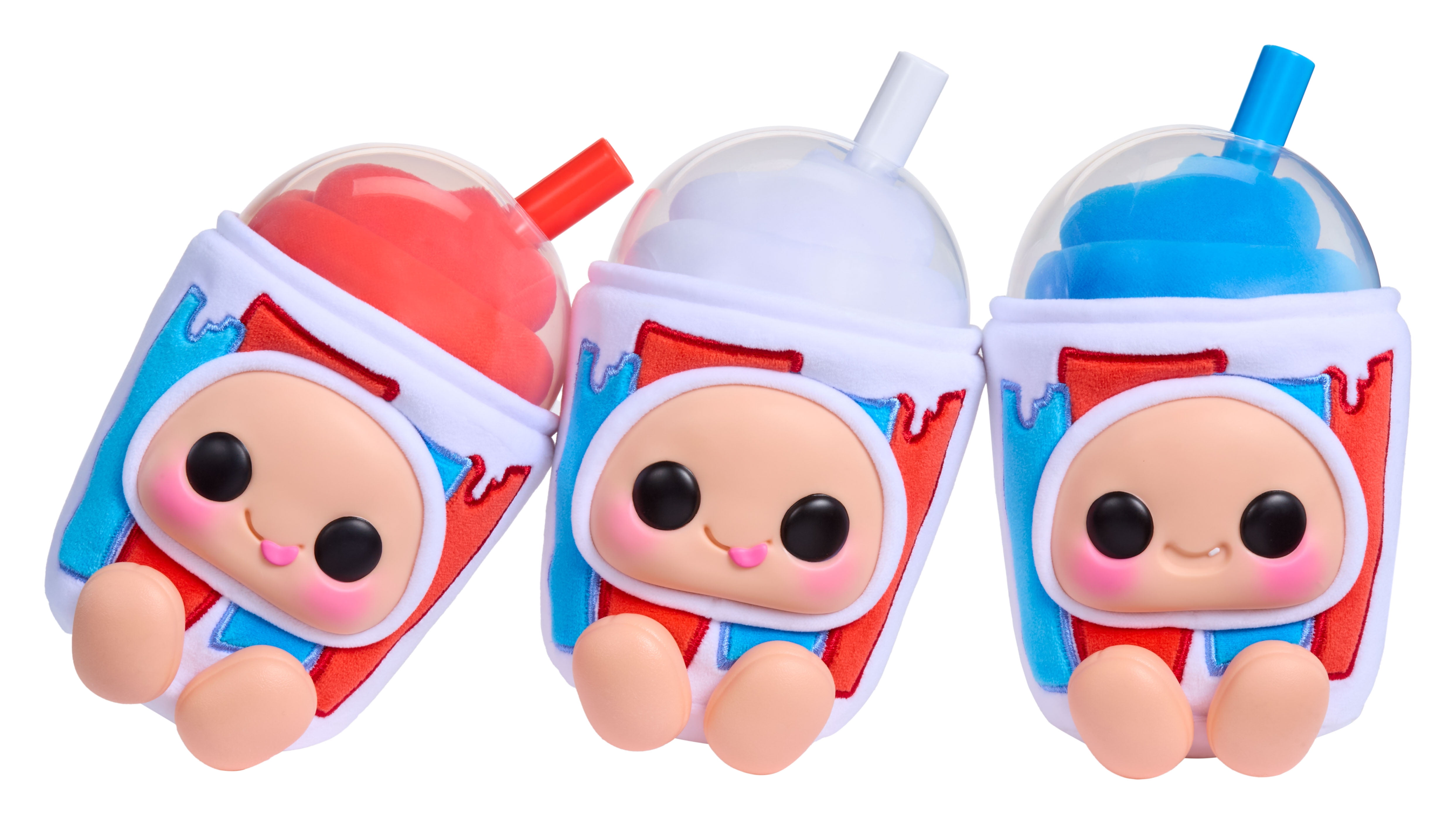 Hyojo ICEE Slushies Series Blind Box Collectible Plush, 3 to Collect