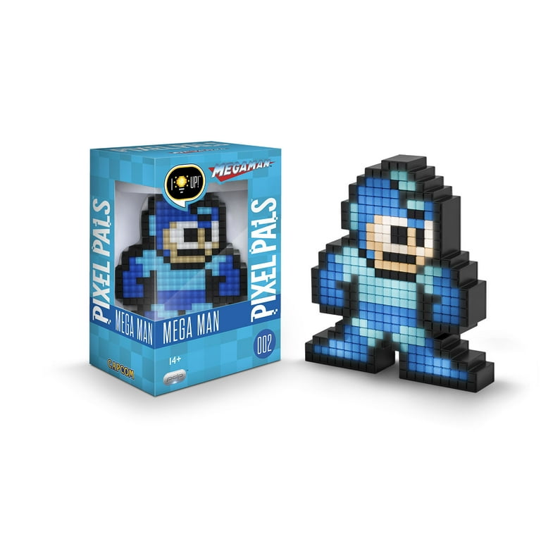 PIXEL PALS ロックマンフィギュア LED Amazon.co.jp: PIXEL PALS ロックマン フィギュア LED : ホビー