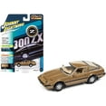 thumbnail image 2 of 1984 Nissan 300ZX Aspen Gold Metallic with Black Stripes "Classic Gold Collection" Series Limited Edition to 12480 pieces Worldwide 1/64 Diecast Model Car by Johnny Lightning, 2 of 2