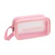 thumbnail image 1 of Bolsa de maquillaje esmerilada impermeable, bolsa de almacenamiento de maquillaje de gran capacidad, bolsa de maquillaje de viaje transparente simple y portátil, 1 of 5