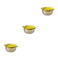 thumbnail image 4 of Ounissouiy Lavabo de verduras de doble capa con cesta de drenaje, cesta de almacenamiento, cesta de filtro, cesta de frutas, té hialino marrón Type1 NO1, 4 of 6