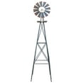thumbnail image 2 of Zimtown 8FT Windmill Ornamental Metal Wind Mill Weather Vane Weather Resistant for Home, Garden, Yard, 2 of 8