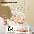 thumbnail image 3 of ZheElen Large Capacity Ice Tray With One-Click Demolding Feature One Large Capacity Ice Click Demolding Easy Release Ice Maker, 3 of 6