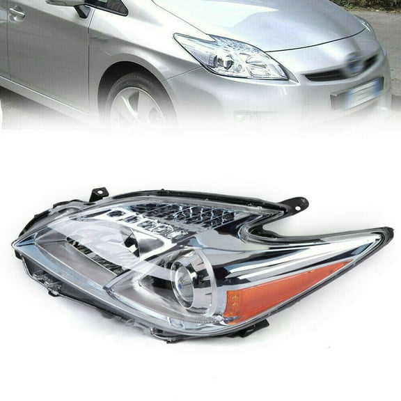 Driver Side Halogen Headlight OEM# 81130-47520 For 2012 2013-2015 Toyota Prius Headlight Headlamp Driver Side Left LH Fit for Toyota Prius 2012 2013 2014 2015 Left Headlamp LH Driver Side Headlight