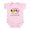 Petal Pink, variant on CafePress - Half Belgian Half American Body Suit - Baby Light Bodysuit, Size Newborn - 24 Months