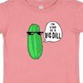 thumbnail image 4 of Inktastic I'm Kind of a Big Dill Pickle with Sunglasses Boys or Girls Baby T-Shirt, 4 of 5