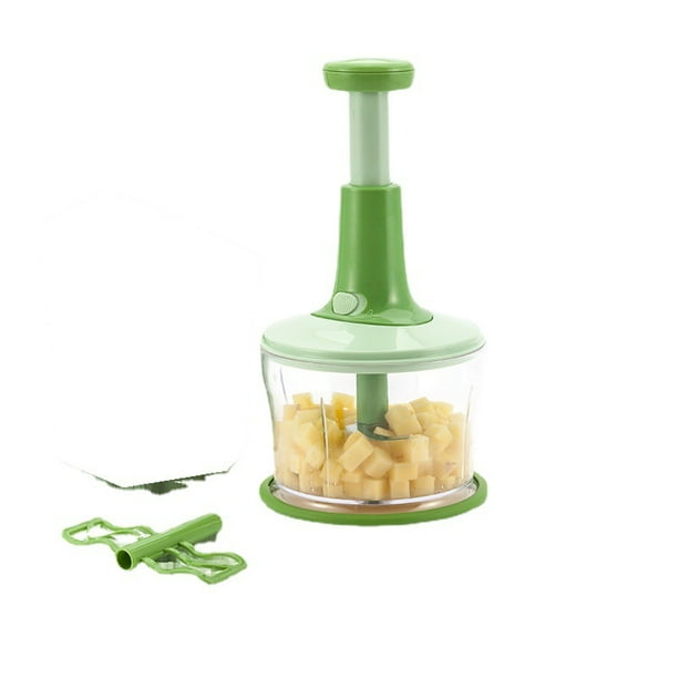 Manual Food Chopper, Express Hand Held Chopper, Chop & Cut Fruits