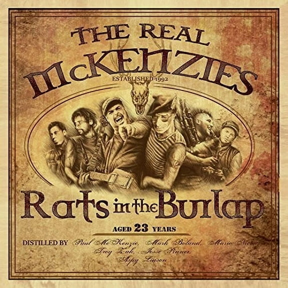 The Real McKenzies - Rats in the Burlap - Music & Performance - CD