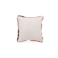 thumbnail image 7 of 16" x 16" Boho Tufted Throw Pillow – Pink & Brown Tribal Geometric Textured Accent Cushion – Modern Eclectic Decor for Sofa & Bed, 7 of 7