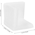 thumbnail image 2 of Generic 10pcs White Epe Foam Corner Guards Frames and Packaging Boxes,, 2 of 6