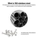 thumbnail image 4 of DIN7991 304 Tornillos Allen Tornillos hexagonales de acero inoxidable Tornillo hexagonal M6 * Romacci Tornillo, 4 of 7