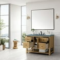 thumbnail image 7 of James Martin Vanities 48" Single Vanity, Light Natural Oak w/ 3 CM Cala Blue Top, 7 of 7