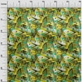 thumbnail image 3 of oneOone Cotton Silk Yellow Fabric Geometric Dress Material Fabric Print Fabric By The Yard 42 Inch Wide, 3 of 5