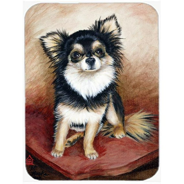 Chihuahua Long Hair Mouse Pad, Hot Pad & Trivet