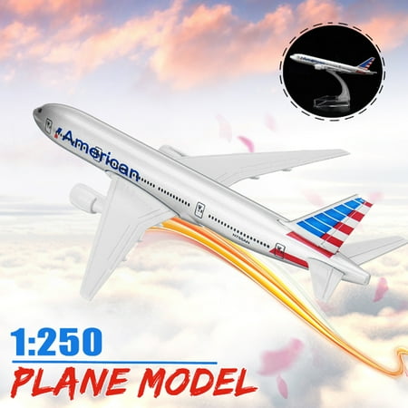 - 16CM Metal Diecast Plane Model Aircraft Boeing Airlines Aeroplane Desktop Toy