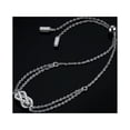 thumbnail image 5 of Jewelrypalace Infinity Love Knot 2.4ct Cubic Zirconia Adjustable Bracelet 925 Sterling Silver, 5 of 6