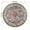3.3FT Boho Round Rug, variant on Romanda 4Ft Boho Round Rug Anti-Skid Old Vintage Boho Rugs for Living Room Washable Rugs, Distressed Non-Shedding Circle Rug for Dining Bedside Nursery Entryway Bedroom (4' Diameter, Multicolor)