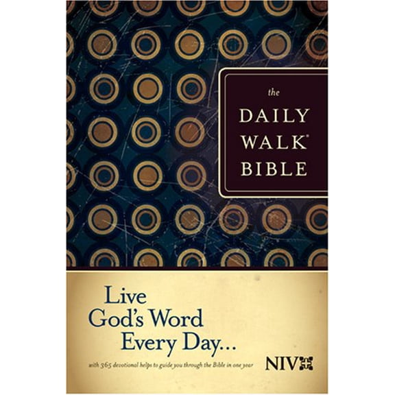 Pre-Owned The Daily Walk Bible NIV (Hardcover) 1414309597 9781414309590