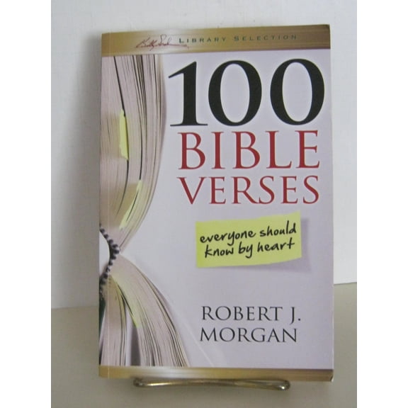 Pre-Owned 100 Bible Verses Everyone Should Know by Heart