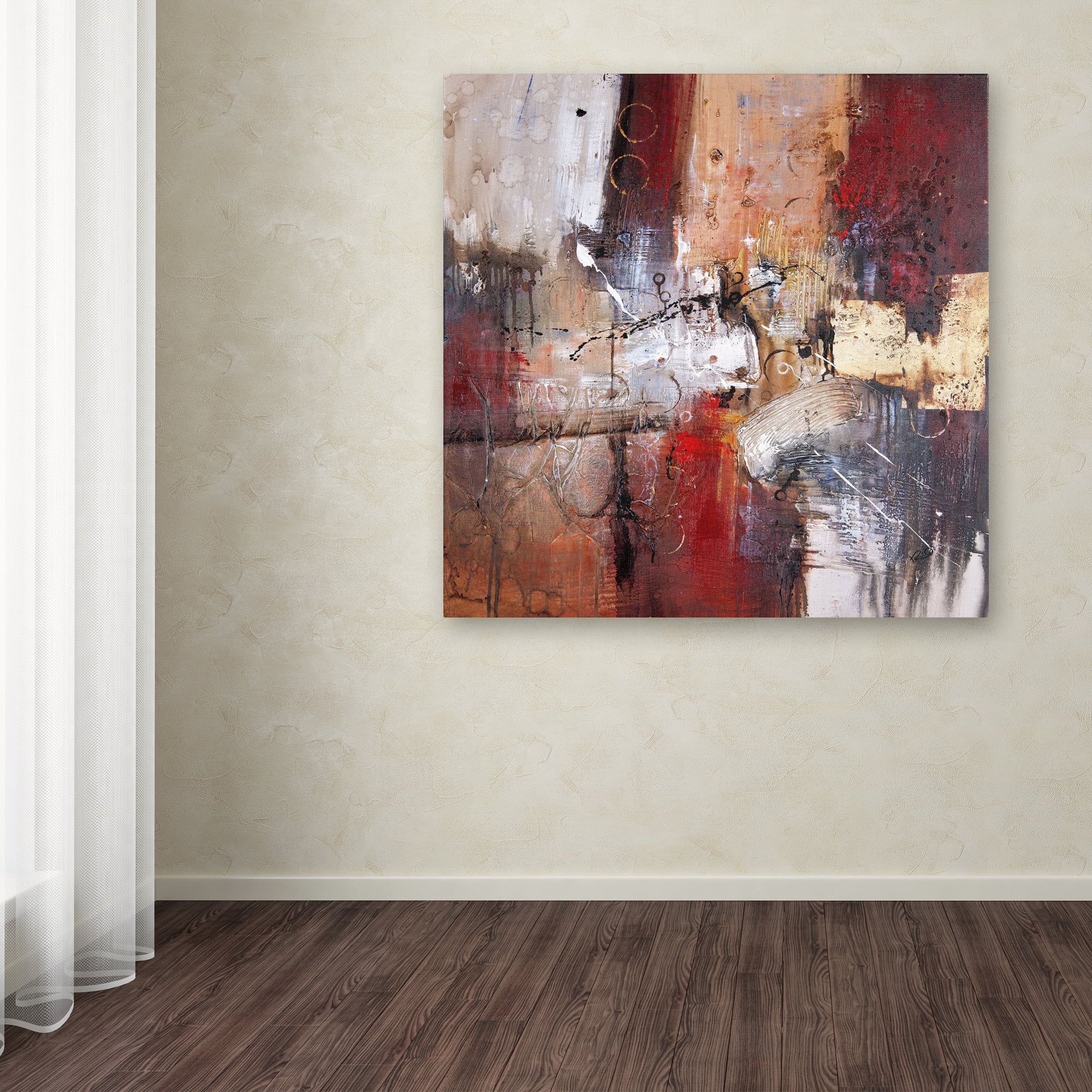 Rio 'Cube Abstract V' Canvas Art