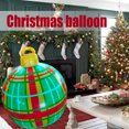 thumbnail image 3 of Globo de Navidad Juguete inflable de PVC Decoración de árbol de Navidad Navidad al aire libre Leyfeng Globo Inflable, 3 of 7