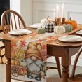 thumbnail image 3 of Thanksgiving Pumpkin Table Runner, Autumn Thanksgiving Kitchen Dining Table Decoration for Home Party Decor 13x60 Inches, 3 of 9