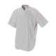 thumbnail image 1 of Chaqueta de bateo con cremallera de 1/4 para jóvenes PLATA M A4 NB4241, 1 of 1