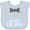 AE-Light Blue, variant on Inktastic Auntie Lil Man Tuxedo Front Boys Baby Bib