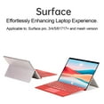 thumbnail image 2 of Mistaha Microsoft Surface Keyboard Pro 3/4/5/6/7 BT 5.1 Colourful Backlit Magnetic Slim 10m Range Design for Surface Pro Keyboard, 2 of 8