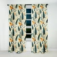 thumbnail image 2 of Designart "Earthy Nomadic Artwork III" Boho Curtain Panels, 2 of 6