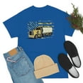 thumbnail image 3 of Heavy Equipment Truck Driver Camouflage American Flag T-Shirt, 3 of 4