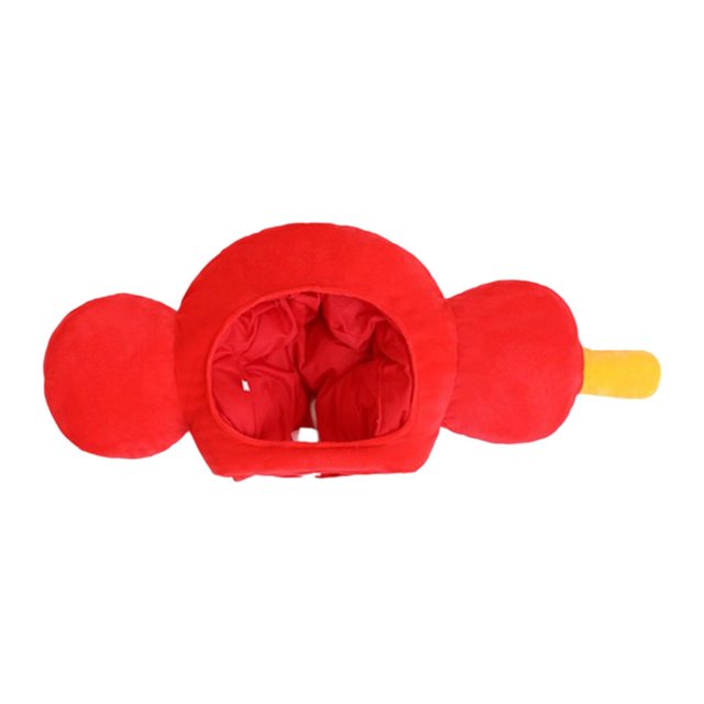 Sombrero de peluche, divertido accesorio para disfrazarse, ideal para fiestas de cumpleaños, mascaradas y carnaval.