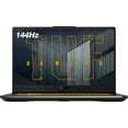 thumbnail image 2 of ASUS TUF Gaming F17 Laptop 17.3" FHD 144Hz IPS Display 11th Gen Intel 6-Core i5-11260H 16GB RAM 1TB SSD GeForce RTX 3050 Ti 4GB RGB Backlit Keyboard USB-C HDMI WiFi6 Webcam Win10, 2 of 9