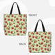 thumbnail image 2 of Fotbe Strawberry Floral Bolsa Tote con Estampado para Mujer, Bolsos con Cremallera, Bolsa de Hombro Casual de Gran Capacidad con Bolsillos Internos, 2 of 7