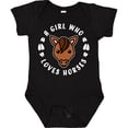 thumbnail image 3 of Inktastic A Girl Who Loves Horses Boys or Girls Baby Bodysuit, 3 of 5