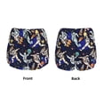 thumbnail image 5 of Fotbe Astronauts in sport Womens High Waist Running Shorts Athletic Workout Quick Dry Shorts for Women with Pockets Gym Yoga Summer Shorts-Large, 5 of 9