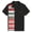 black+Ribbon, variant on Vintage Retro Panels Hipster Bowling Shirts For Men