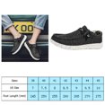 thumbnail image 3 of Zapatos Hombre Lona Barco Lona Transpirable para Viajes al Aire Libre (44) Negro DQrwqpou Tenis De Mujer Tenis De Hombre, 3 of 7