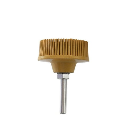 

Yinmgmhj Electric Drill disc Brush Emery Rubber Abrasive Brush Deburring Polishing Brush Electrical Tools